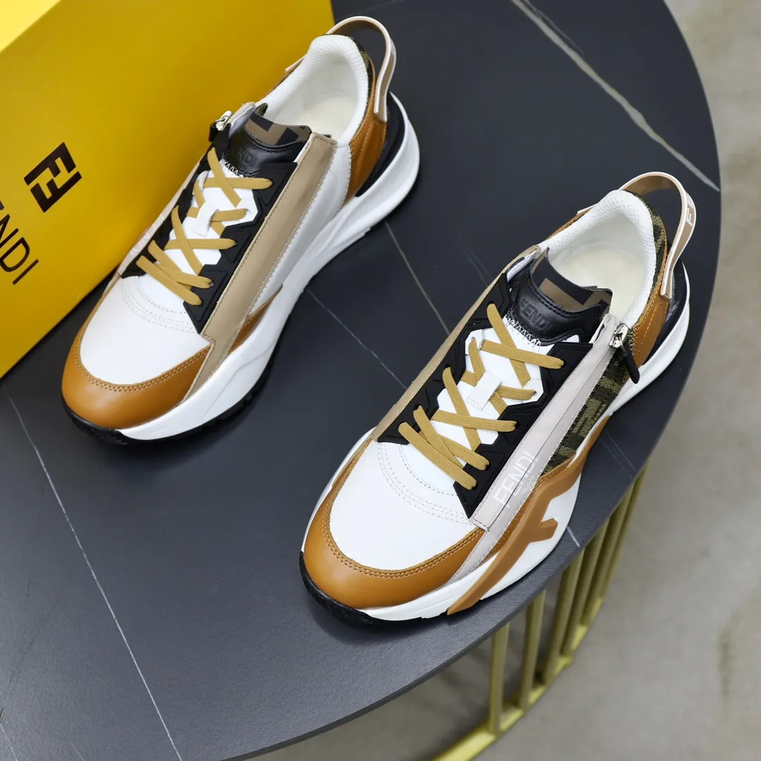 Men's men's shoes 290🔥Brand: FENDI Size: 38-44 (45, 46 customized) Grade: Original quality High version Material: Imported cowhide ➕ High-quality and comfortable lining Original lightweight non-slip outsole Style category: Travel Fashion casual shoes Versatile trend
